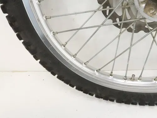 Suzuki DRZ 400 - Stock Front Wheel Rim Tire Spacer Rotor - 2005 DR-Z 400S OEM