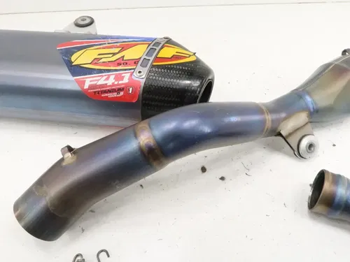 KTM 250SX-F Full FMF F4.1 Titanium Exhaust Pipe Header Carbon Tip 2016 250 SXF
