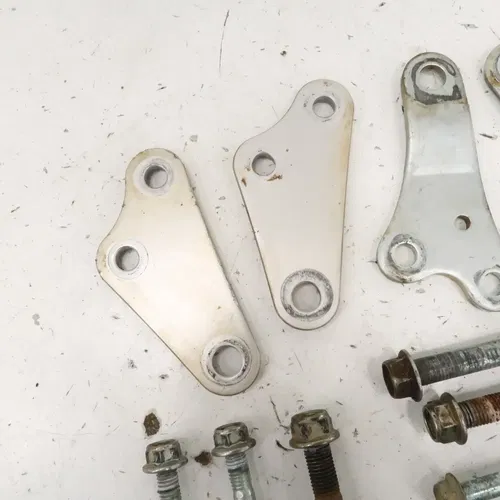 Suzuki DRZ 400 - Stock Engine Motor Mounts Hangers Bolts - 2005 DR-Z 400S OEM