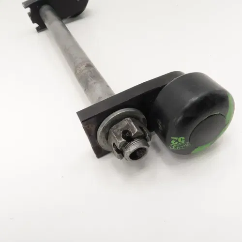 Suzuki DRZ400SM - Stock Rear Wheel Axle Bolt w/ Blocks - 2006 DRZ 400 OEM