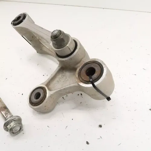 Suzuki RMX450Z - Stock Rear Linkage Assembly - NEEDS BEARINGS - 2017 RMX 450 OEM