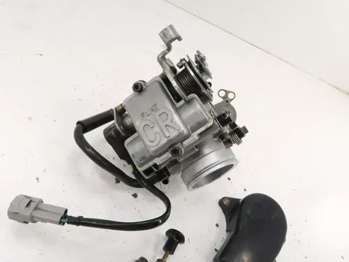 Yamaha WR400 - Stock Keihin FCR Carburetor Carb Flat Side CR - 1998 WR 400 OEM