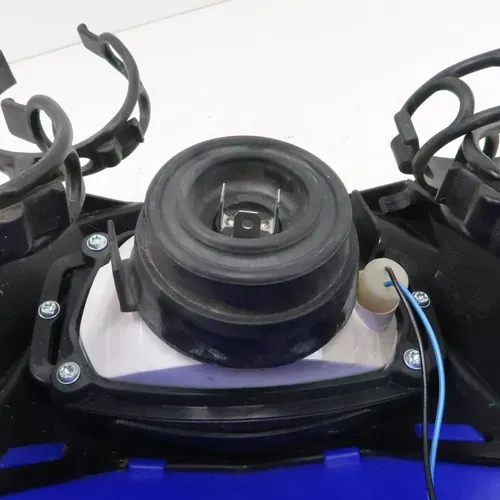Yamaha WR400 - FRONT HEADLIGHT LIGHT SHROUD W/ MOUNTING STRAPS - 1998 WR 400