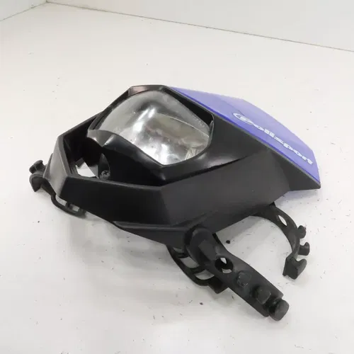 Yamaha WR400 - FRONT HEADLIGHT LIGHT SHROUD W/ MOUNTING STRAPS - 1998 WR 400
