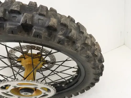 Yamaha YZ250F - Rear Wheel Sprocket Rotor Hub Rim Tire Coated - 2006 YZ 250F OEM