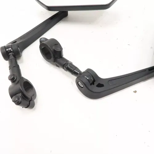 Handlebar Clamp Mirrors Set 7/8 Bar Clamp Rearview Mirror Adjustable