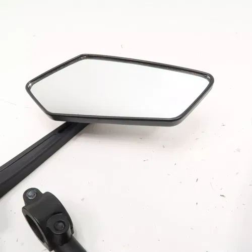 Handlebar Clamp Mirrors Set 7/8 Bar Clamp Rearview Mirror Adjustable