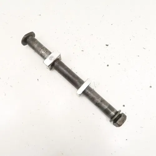 Yamaha YZ250F - Stock Rear Wheel Axle Bolt w/ Blocks - 2006 YZ 250F OEM