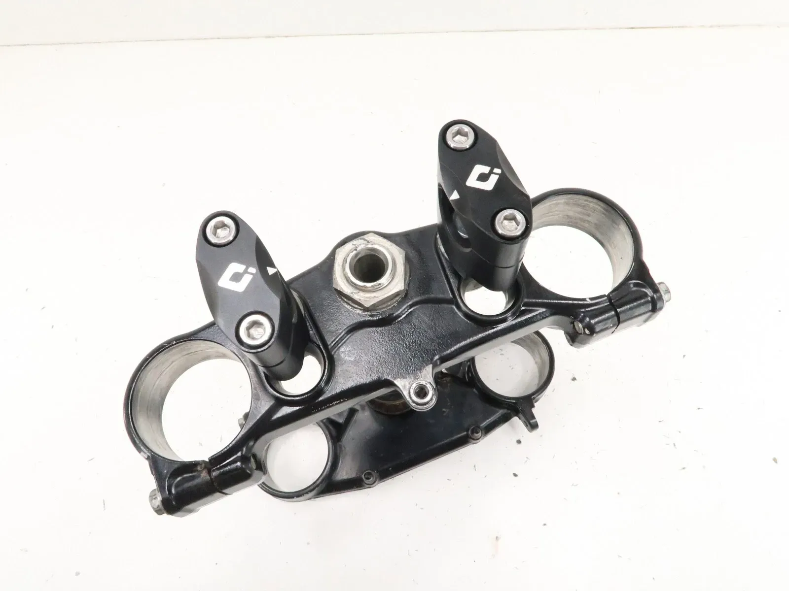 Kawasaki KX450F - Stock Triple Clamps w/ ODI Bar Mounts Risers - 2014 KX 450 OEM