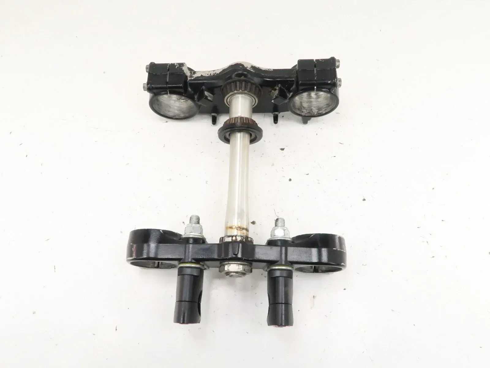 Kawasaki KX450F - Stock Triple Clamps w/ ODI Bar Mounts Risers - 2014 KX 450 OEM