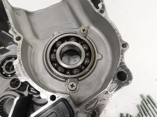 Suzuki RMZ450 - Stock Left Side Crank Case Half Bottom End - 2014 RM-Z 450 OEM
