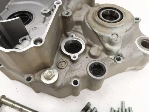 Suzuki RMZ450 - Stock Left Side Crank Case Half Bottom End - 2014 RM-Z 450 OEM