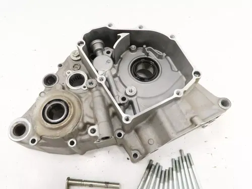 Suzuki RMZ450 - Stock Left Side Crank Case Half Bottom End - 2014 RM-Z 450 OEM