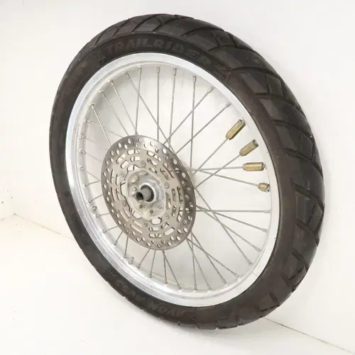 Suzuki DRZ400S - Stock Front Wheel w/ Supermoto Street Tire - 2000 DRZ 400 OEM