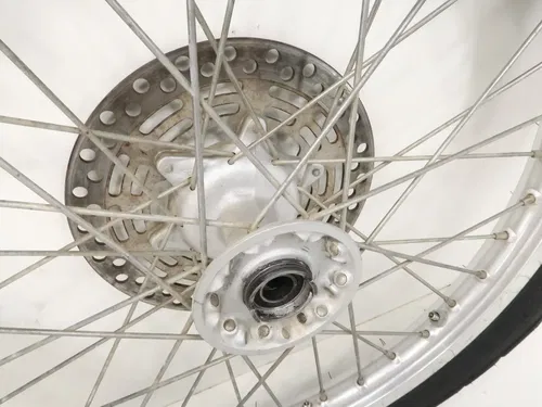 Suzuki DRZ400S - Stock Front Wheel w/ Supermoto Street Tire - 2000 DRZ 400 OEM