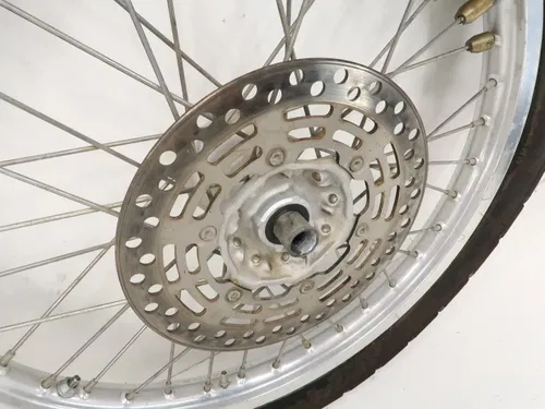 Suzuki DRZ400S - Stock Front Wheel w/ Supermoto Street Tire - 2000 DRZ 400 OEM