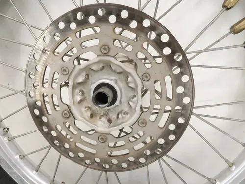 Suzuki DRZ400S - Stock Front Wheel w/ Supermoto Street Tire - 2000 DRZ 400 OEM