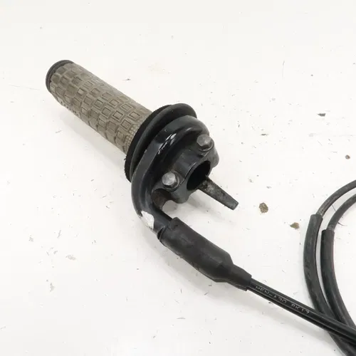 Honda CRF450R - Stock Throttle Tube w/ Cables Set - 2009 CRF450 OEM