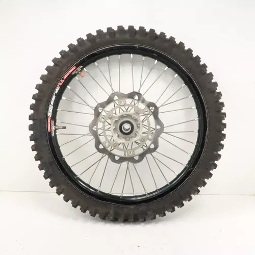 Suzuki RMX450Z - Stock Front Wheel Hub Tire BENT RIM - 2017 RMX 450 OEM