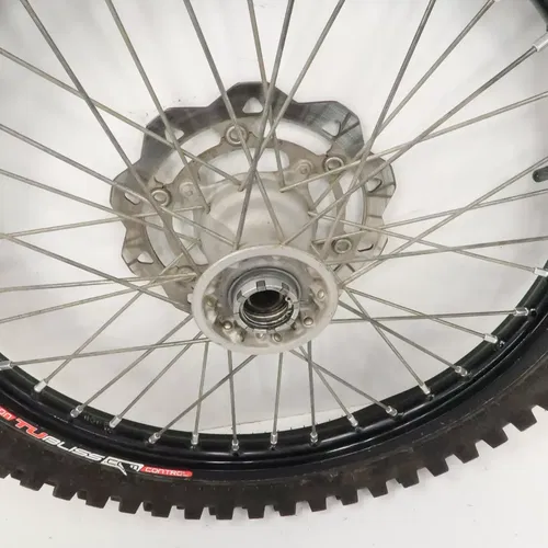 Suzuki RMX450Z - Stock Front Wheel Hub Tire BENT RIM - 2017 RMX 450 OEM