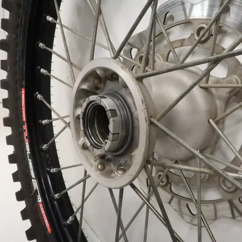 Suzuki RMX450Z - Stock Front Wheel Hub Tire BENT RIM - 2017 RMX 450 OEM