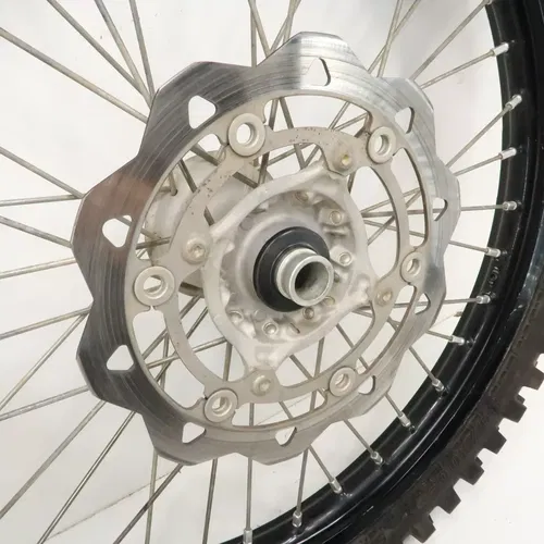 Suzuki RMX450Z - Stock Front Wheel Hub Tire BENT RIM - 2017 RMX 450 OEM