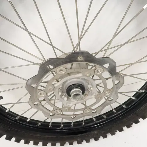 Suzuki RMX450Z - Stock Front Wheel Hub Tire BENT RIM - 2017 RMX 450 OEM
