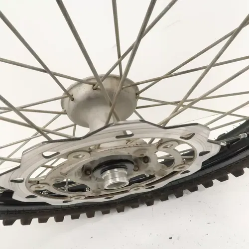 Suzuki RMX450Z - Stock Front Wheel Hub Tire BENT RIM - 2017 RMX 450 OEM