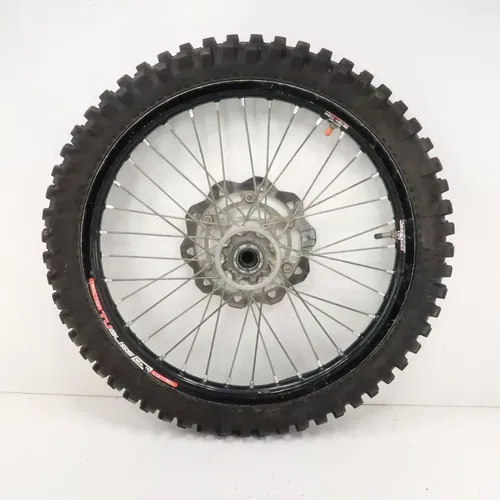 Suzuki RMX450Z - Stock Front Wheel Hub Tire BENT RIM - 2017 RMX 450 OEM