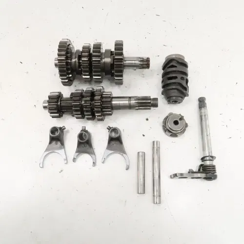 Suzuki RMZ250 - Stock Transmission Gears Shift Drum Forks - 2004 RM-Z 250 OEM