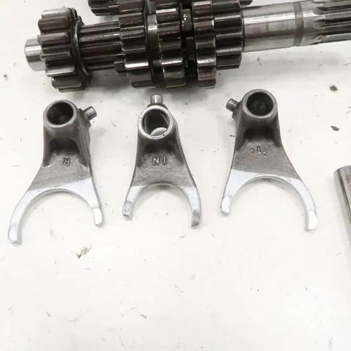 Suzuki RMZ250 - Stock Transmission Gears Shift Drum Forks - 2004 RM-Z 250 OEM