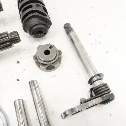 Suzuki RMZ250 - Stock Transmission Gears Shift Drum Forks - 2004 RM-Z 250 OEM