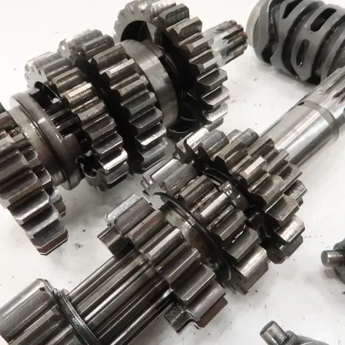 Suzuki RMZ250 - Stock Transmission Gears Shift Drum Forks - 2004 RM-Z 250 OEM