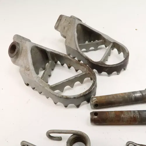 KTM 65SX - Stock Foot Peg Set Pegs - 2019 65 SX OEM