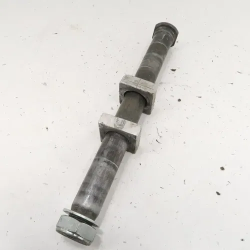 Honda CRF450R - Stock Rear Wheel Axle Bolt w/ Blocks - 2009 CRF450 OEM