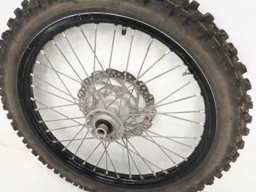 Kawasaki KX450F - Stock Front Wheel Excel Rim Tire Rotor Hub - 2014 KX 450 OEM