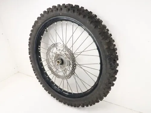 Kawasaki KX450F - Stock Front Wheel Excel Rim Tire Rotor Hub - 2014 KX 450 OEM
