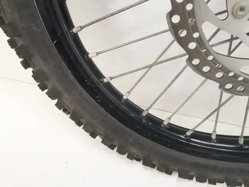 Kawasaki KX450F - Stock Front Wheel Excel Rim Tire Rotor Hub - 2014 KX 450 OEM