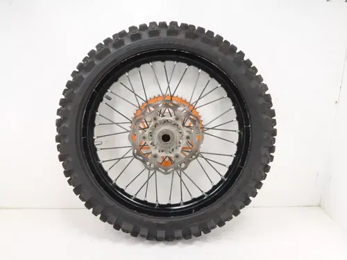 KTM 250SX-F - Stock Rear Wheel Hub Sprocket Rotor Spacers Rim - 2018 250 SXF OEM