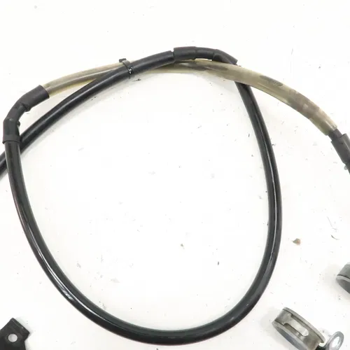 Kawasaki KLX250SF - Stock Front Brake Hose w/ Clamps Guides - 2009 KLX 250 OEM