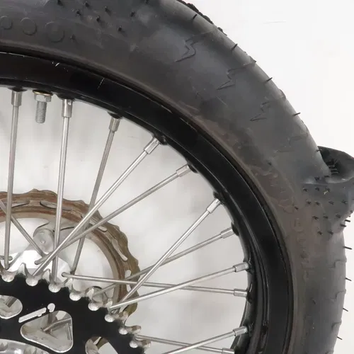 Kawasaki KX250F - WARP 9 Complete 19" Rear Wheel Paddle Tire - 2012 KX 250F