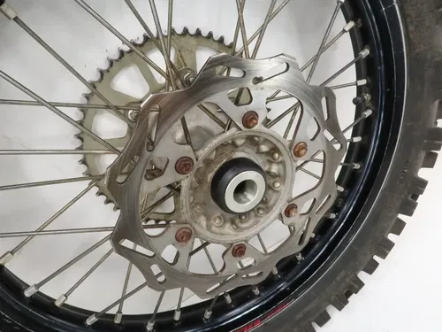 Yamaha YZ450F - Stock 19" Rear Wheel w/ Sprocket - Bent Rim - 2011 YZ 450F OEM