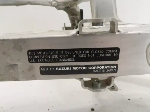 Suzuki RMZ250 - Stock Main Frame - CLEAN and CLEAR T - 2018 RM-Z 250 OEM
