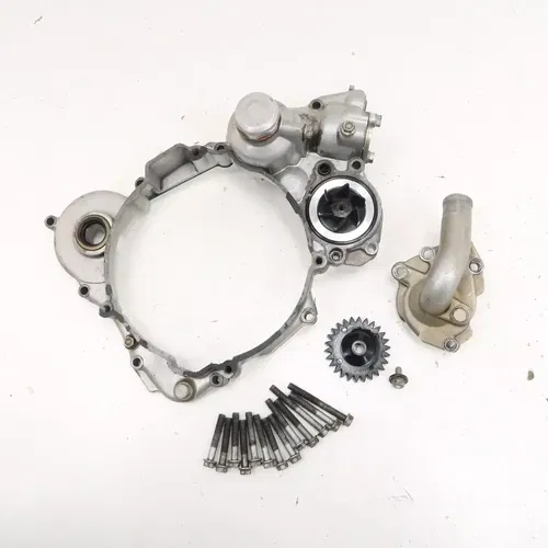 KTM 250EXC - Inner Clutch Cover Water Pump Power Valve Governor 2005 250 XC OEM