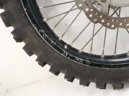 Kawasaki KX450F - Stock Rear Wheel w/ Cracked Rim - 2014 KX 450 OEM