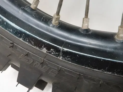 Kawasaki KX450F - Stock Rear Wheel w/ Cracked Rim - 2014 KX 450 OEM