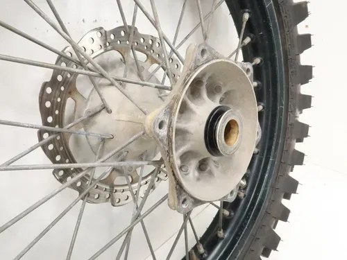 Kawasaki KX450F - Stock Rear Wheel w/ Cracked Rim - 2014 KX 450 OEM