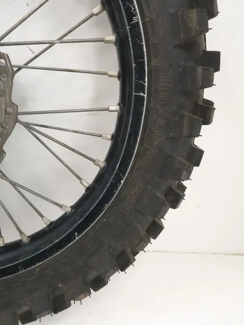 Kawasaki KX450F - Stock Rear Wheel w/ Cracked Rim - 2014 KX 450 OEM