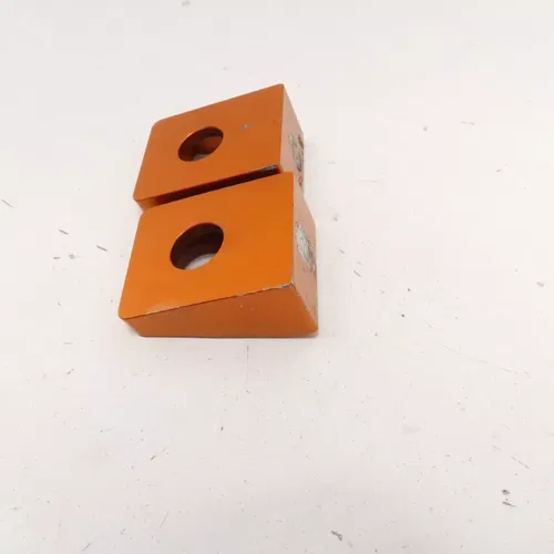 KTM 65SX - NIHILO Billet Orange Rear Axle Chain Blocks Set - 2010 65 SX