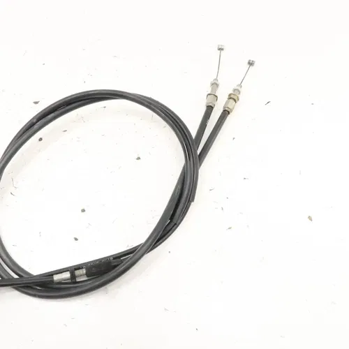 Kawasaki KX450F - Stock Throttle Tube w/ Cables Set - 2017 KX 450 OEM